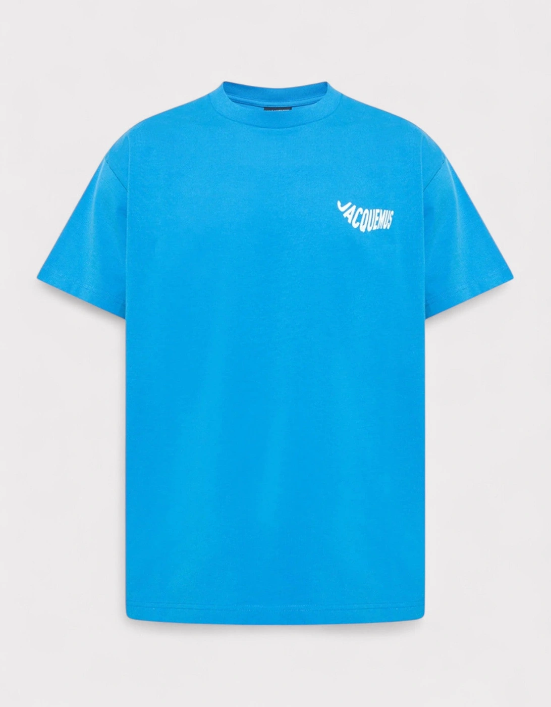 Le T-Shirt Vague Print Logo Wave Blue, 4 of 3