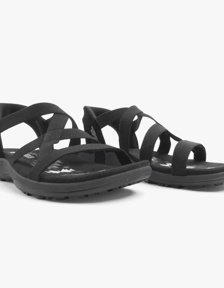 REGGAE SLIM - STRETCH FLEX Womens Sandals Black