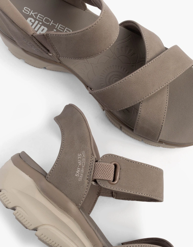 EASY GOING - SOMEWHERE SUNNY Womens Sandals Taupe