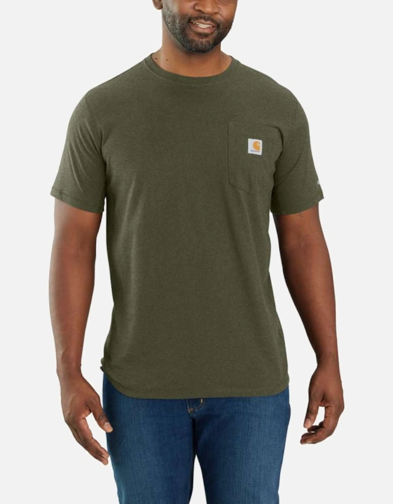 Carhartt Mens Force Pocket Short Sleeve T Shirt
