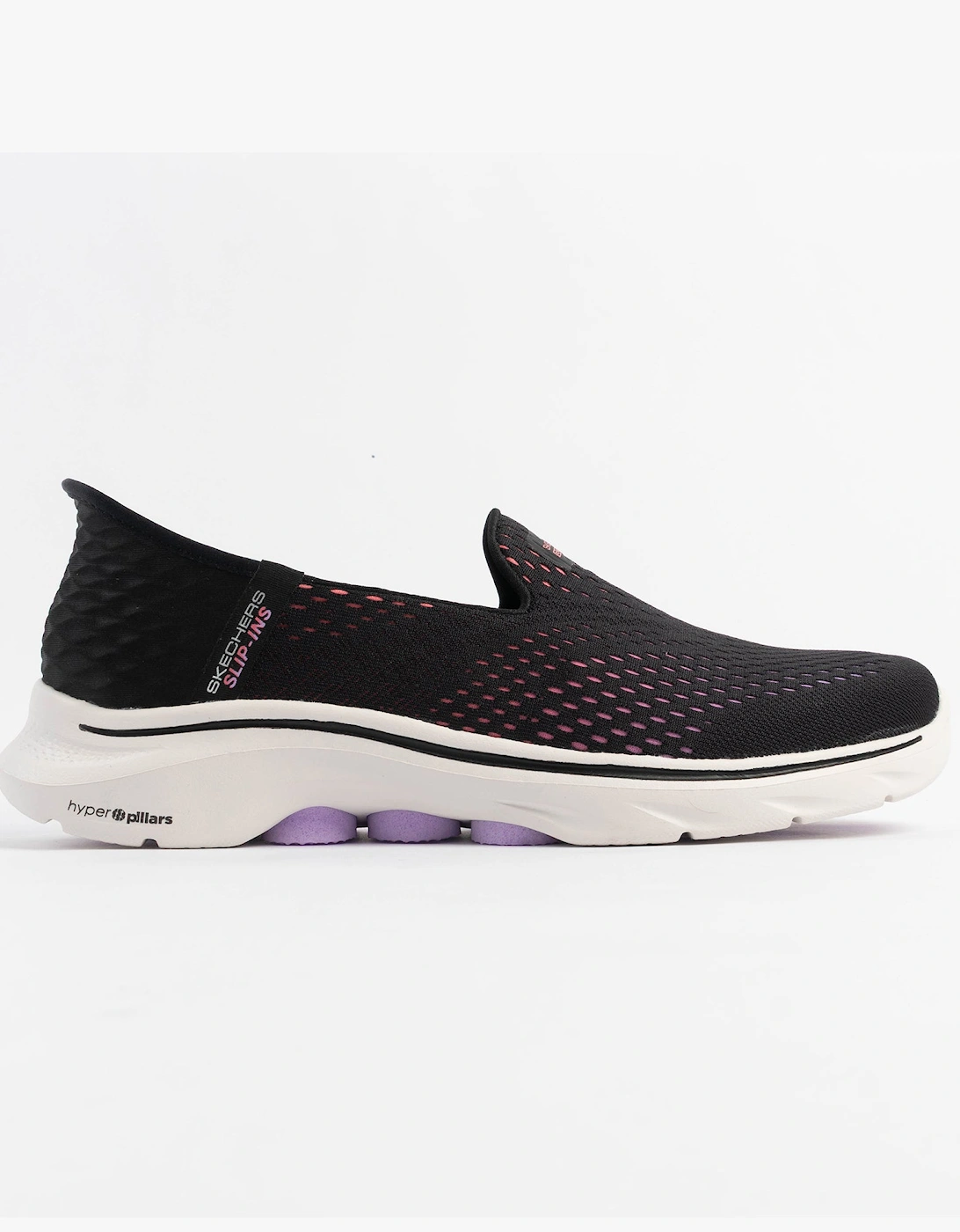 Skechers Women's Skechers 125211/BKMT GO WALK 7 - KATNISS Womens Trainers Black/Multi