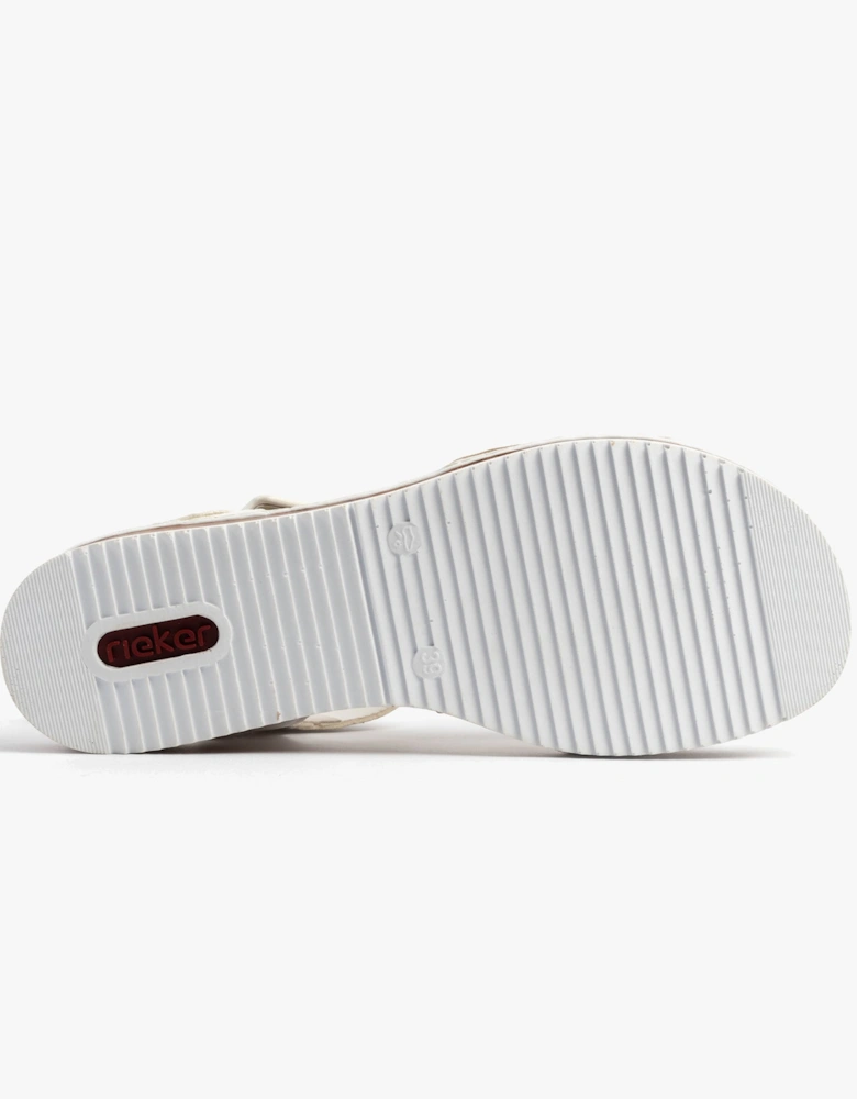 V3691-80 Womens Sandals White