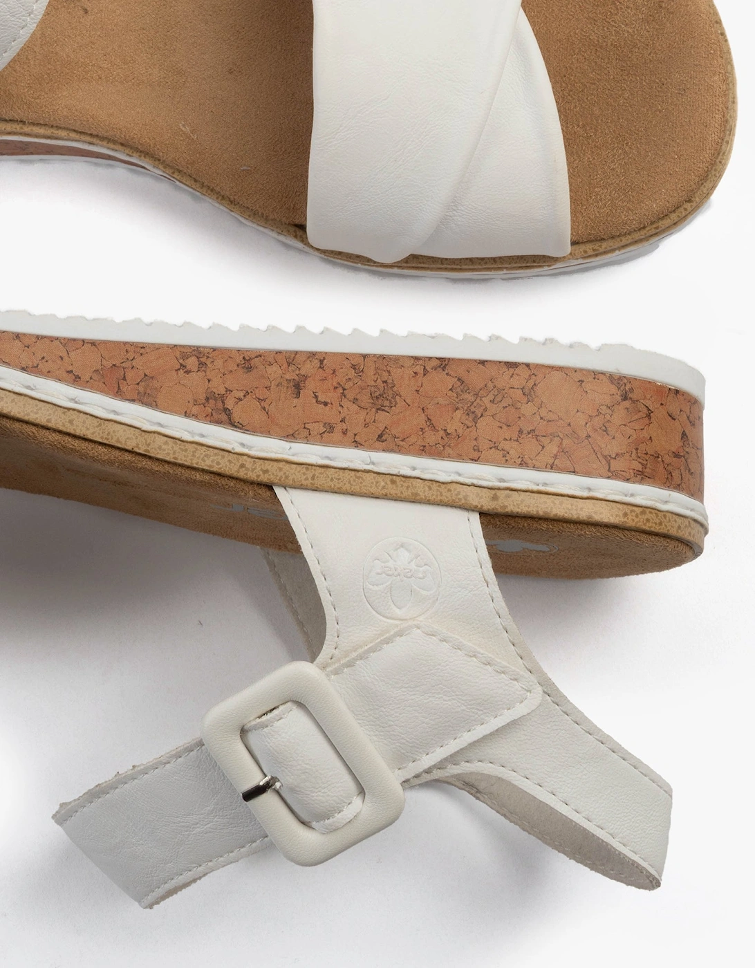 V3691-80 Womens Sandals White