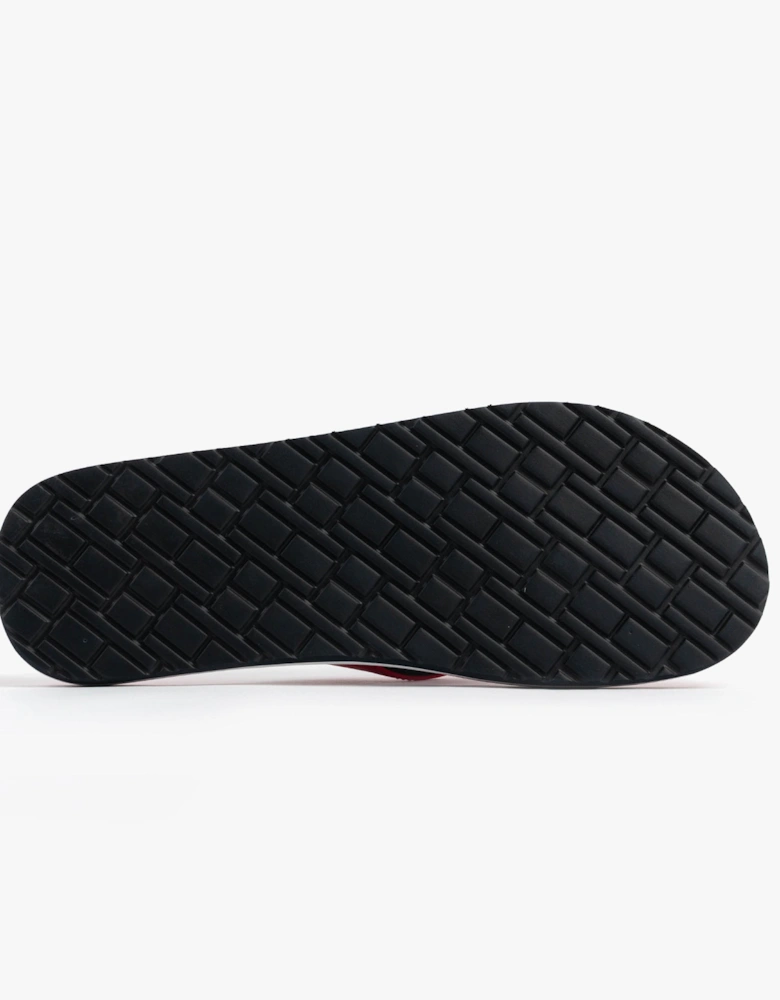 HILFIGER RWB PADDED Mens Flip Flops Primary Red