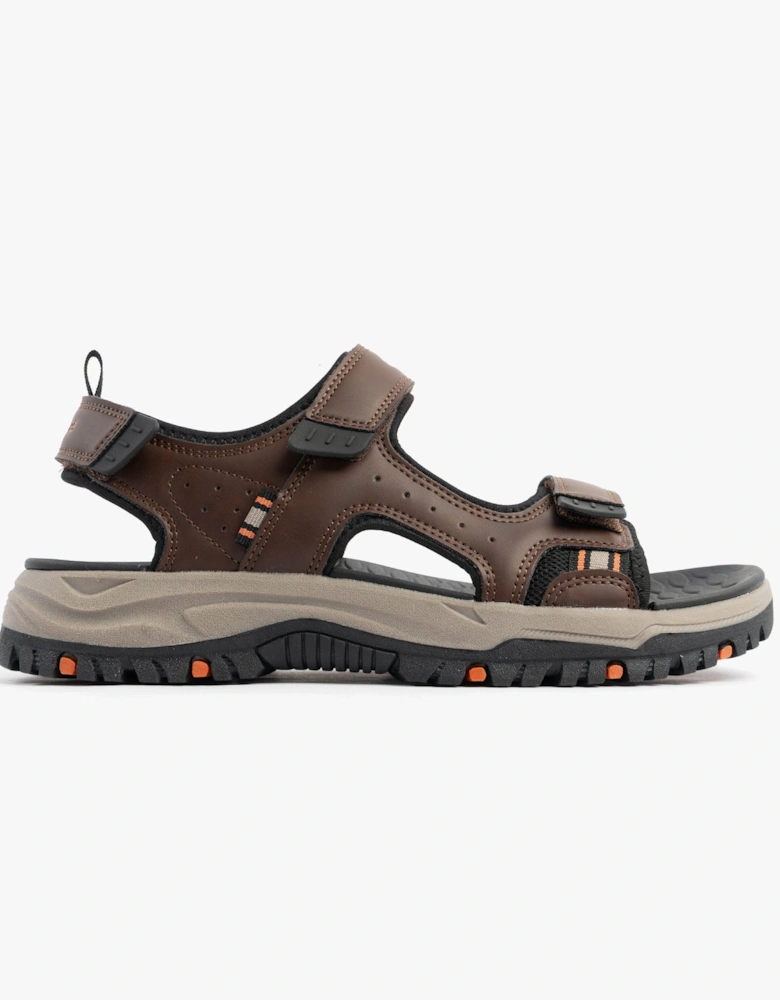 PREWITT - RIGDON Mens Sandals Brown/Black