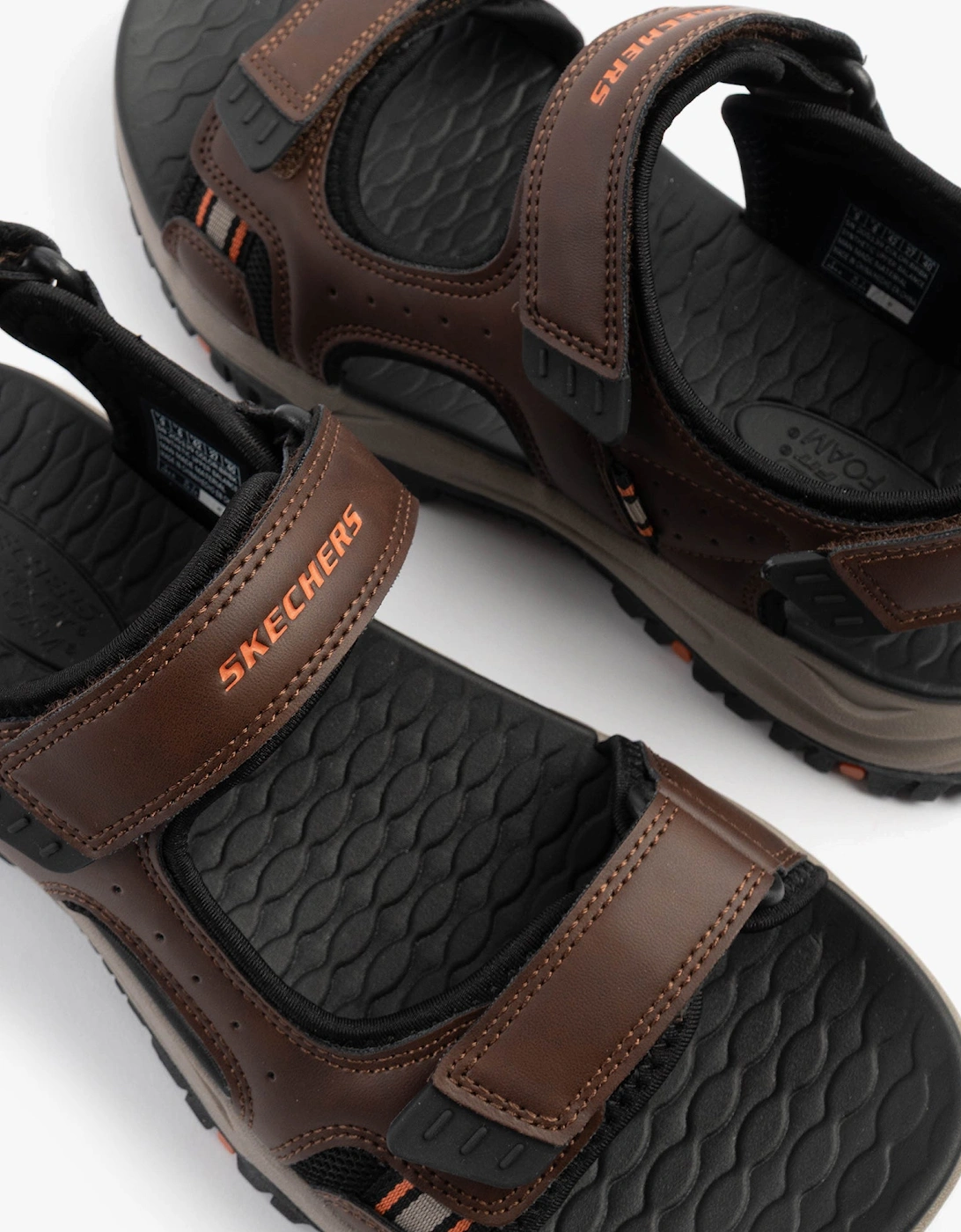 PREWITT - RIGDON Mens Sandals Brown/Black