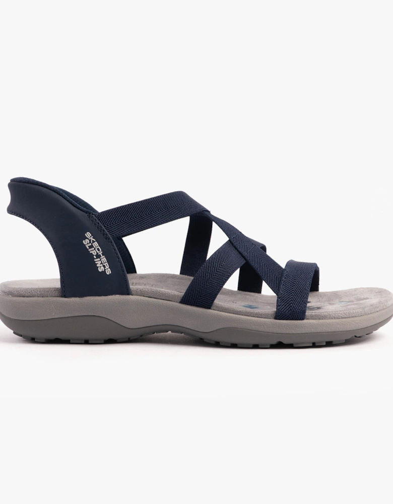 REGGAE SLIM - STRETCH FLEX Womens Sandals Navy/Grey/Pink
