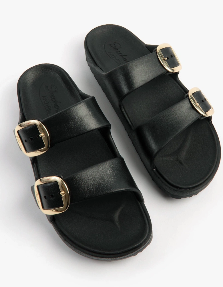 ARCH FIT CALI BREEZE - GOLD STAR Womens Sandals Black