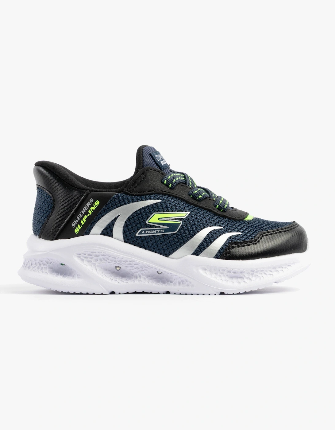 METEOR-LIGHTS-BRISK-BEAMS Boys Trainers Navy/Black, 7 of 6