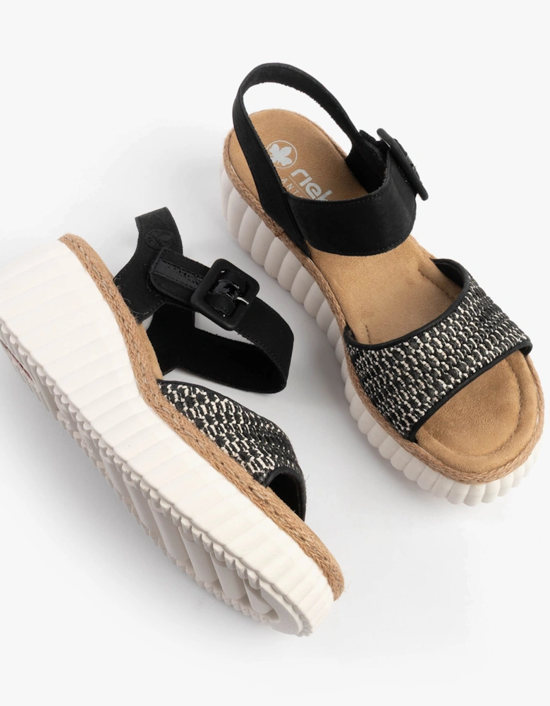 69176-00 Womens Sandals Black