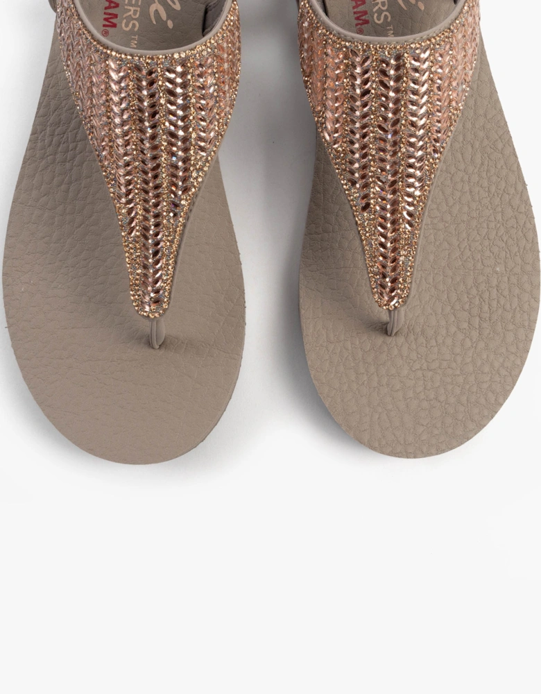 MEDITATION - GLAMOROUS MUSE Womens Sandals Taupe