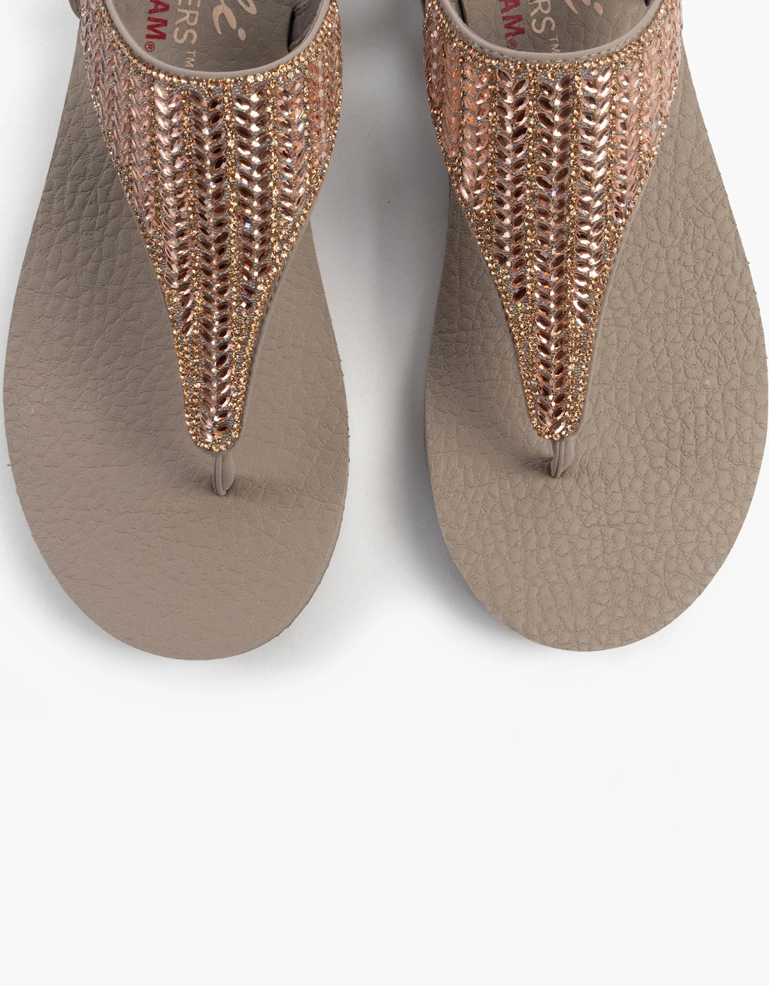 MEDITATION - GLAMOROUS MUSE Womens Sandals Taupe
