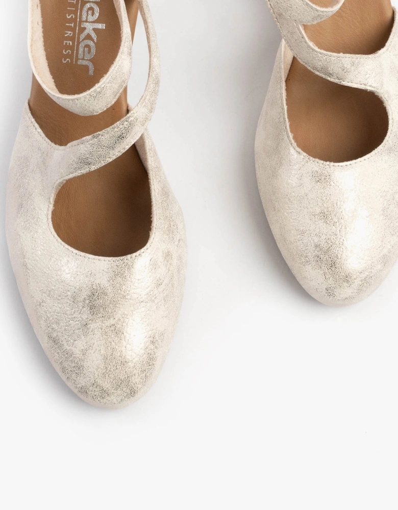 41080-60 Womens Shoes Beige