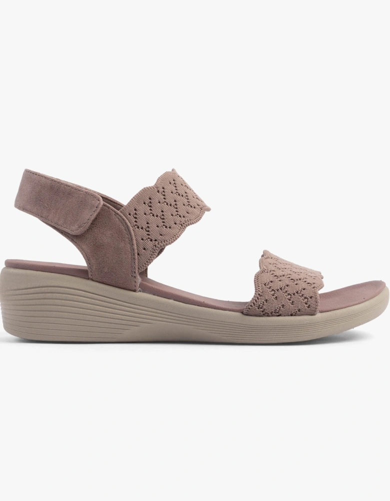 ARYA - ON THE RISE Womens Sandals Mauve/Pink