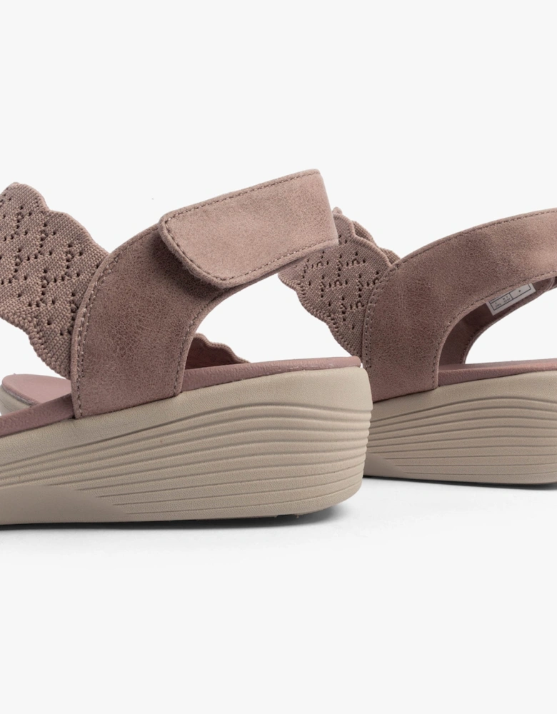 ARYA - ON THE RISE Womens Sandals Mauve/Pink