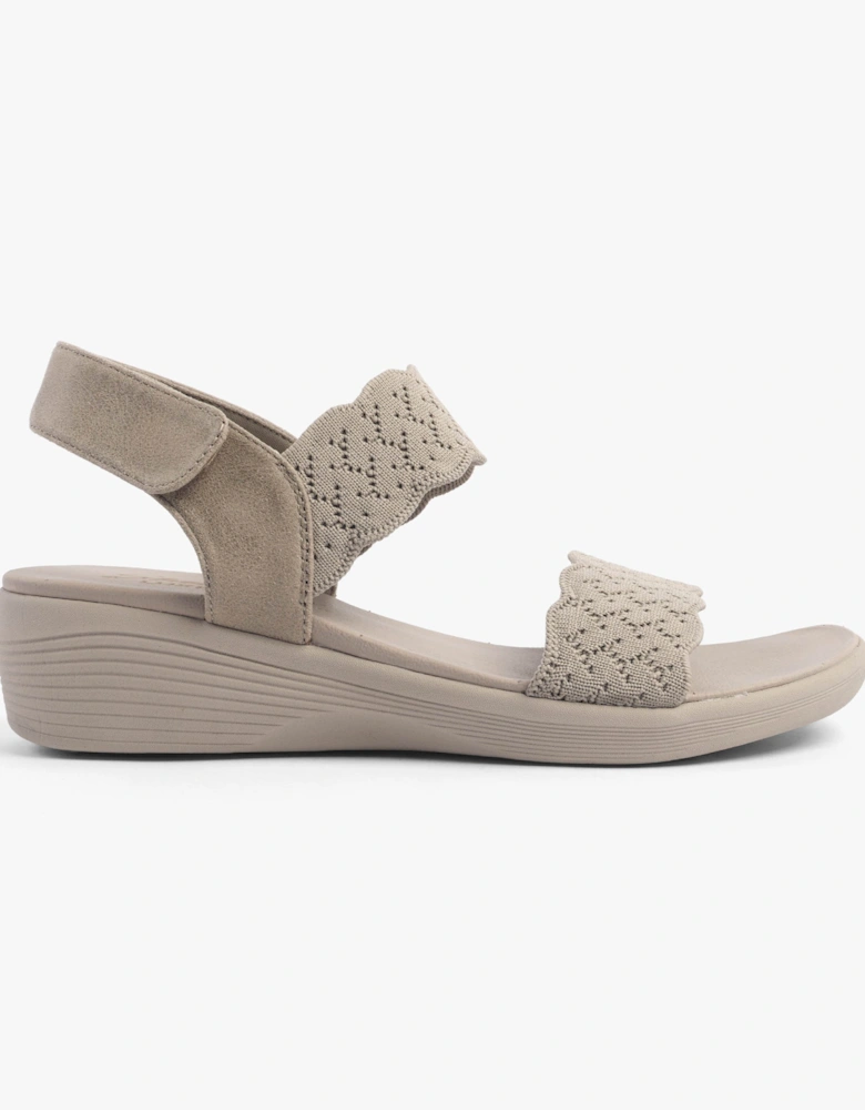 ARYA - ON THE RISE Womens Sandals Taupe