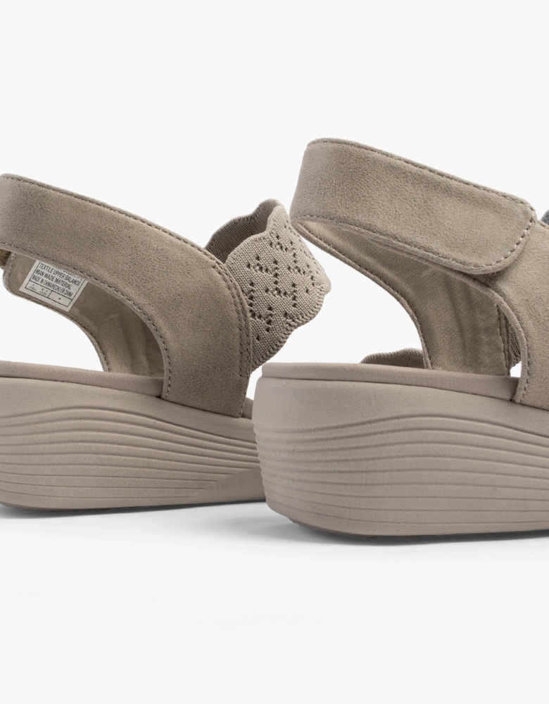 ARYA - ON THE RISE Womens Sandals Taupe