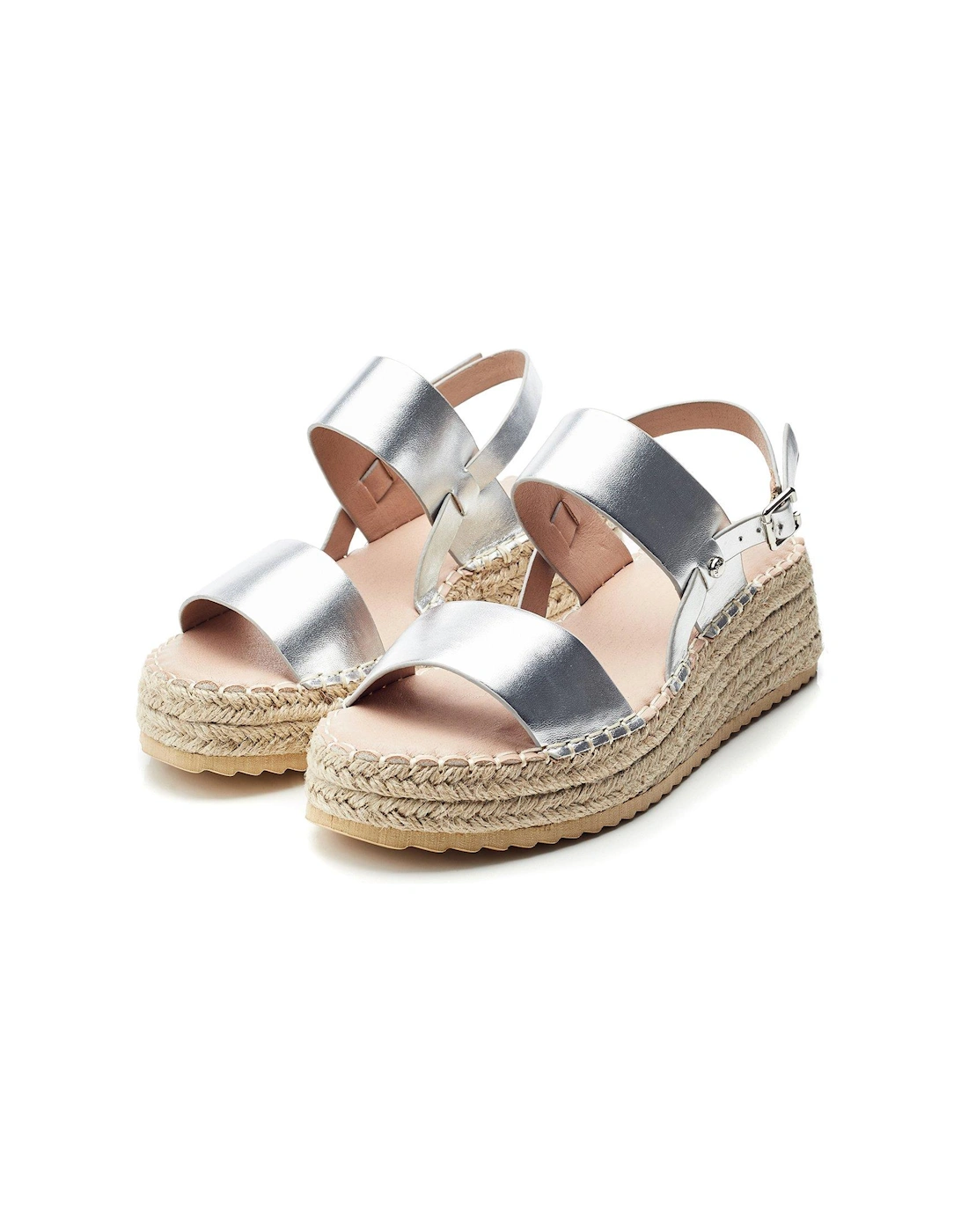 Nashay Espadrille Sandal - Silver