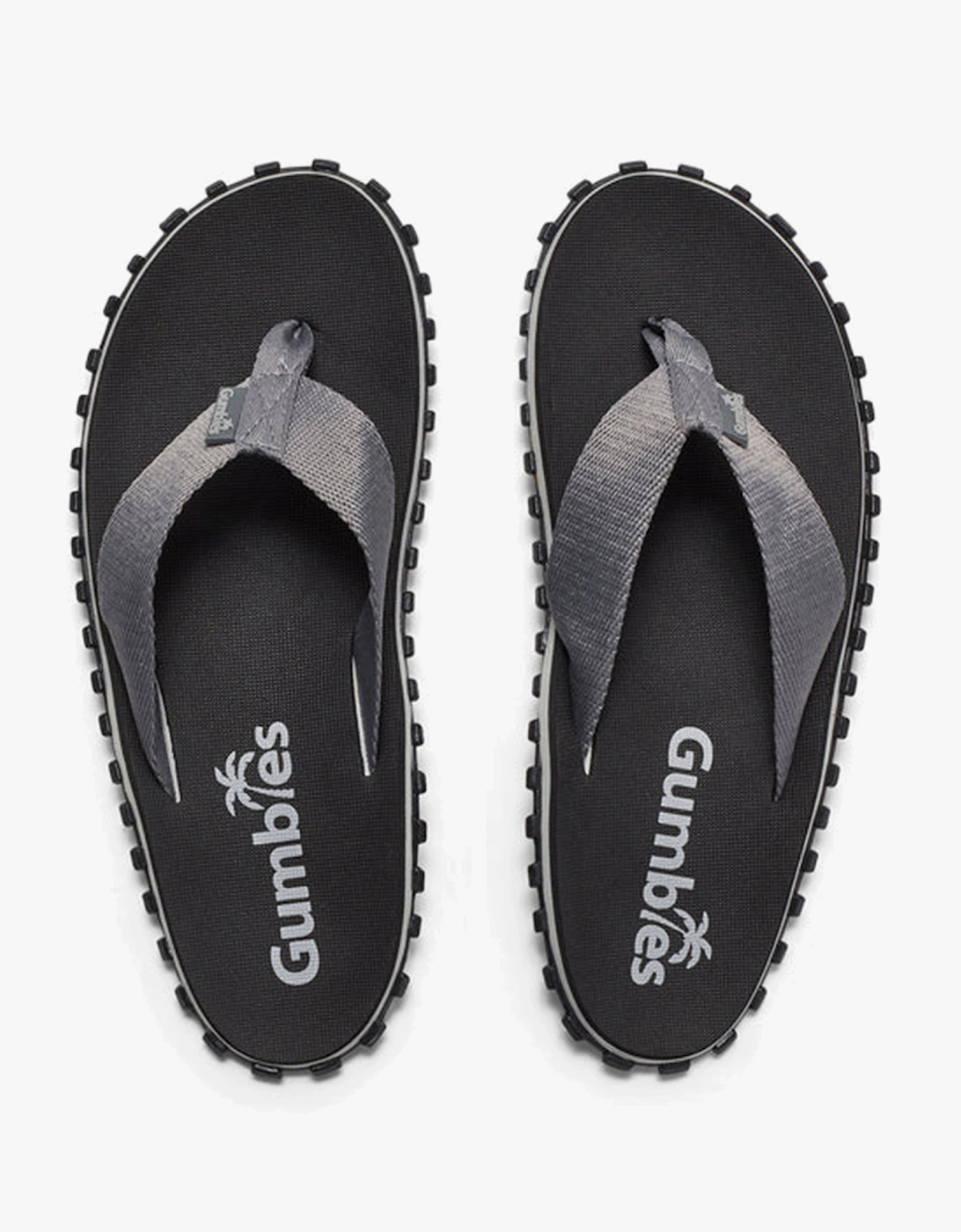 DUCKBILL Unisex Waterproof Flip-Flops Black/Grey, 7 of 6