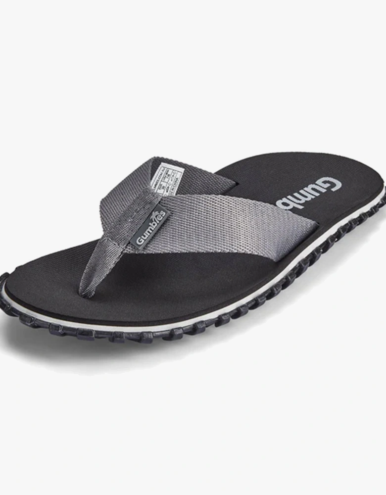 DUCKBILL Unisex Waterproof Flip-Flops Black/Grey