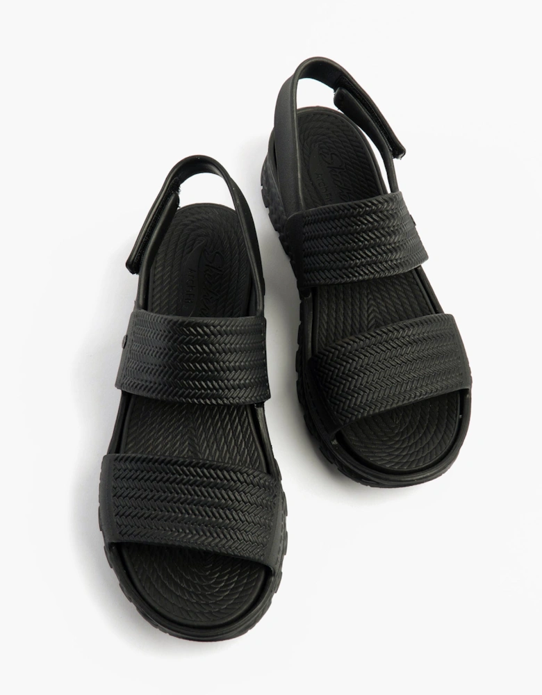 ARCH FIT FOOTSTEPS - SUNNY DAYS Womens Sandals Black