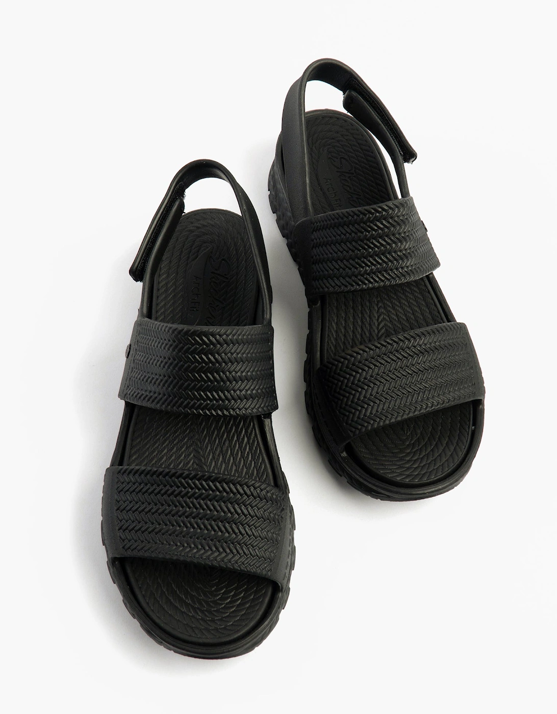 ARCH FIT FOOTSTEPS - SUNNY DAYS Womens Sandals Black