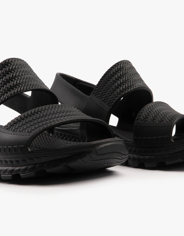 ARCH FIT FOOTSTEPS - SUNNY DAYS Womens Sandals Black