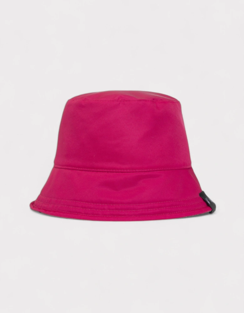 Reversible Bucket Hat Brown / Pink