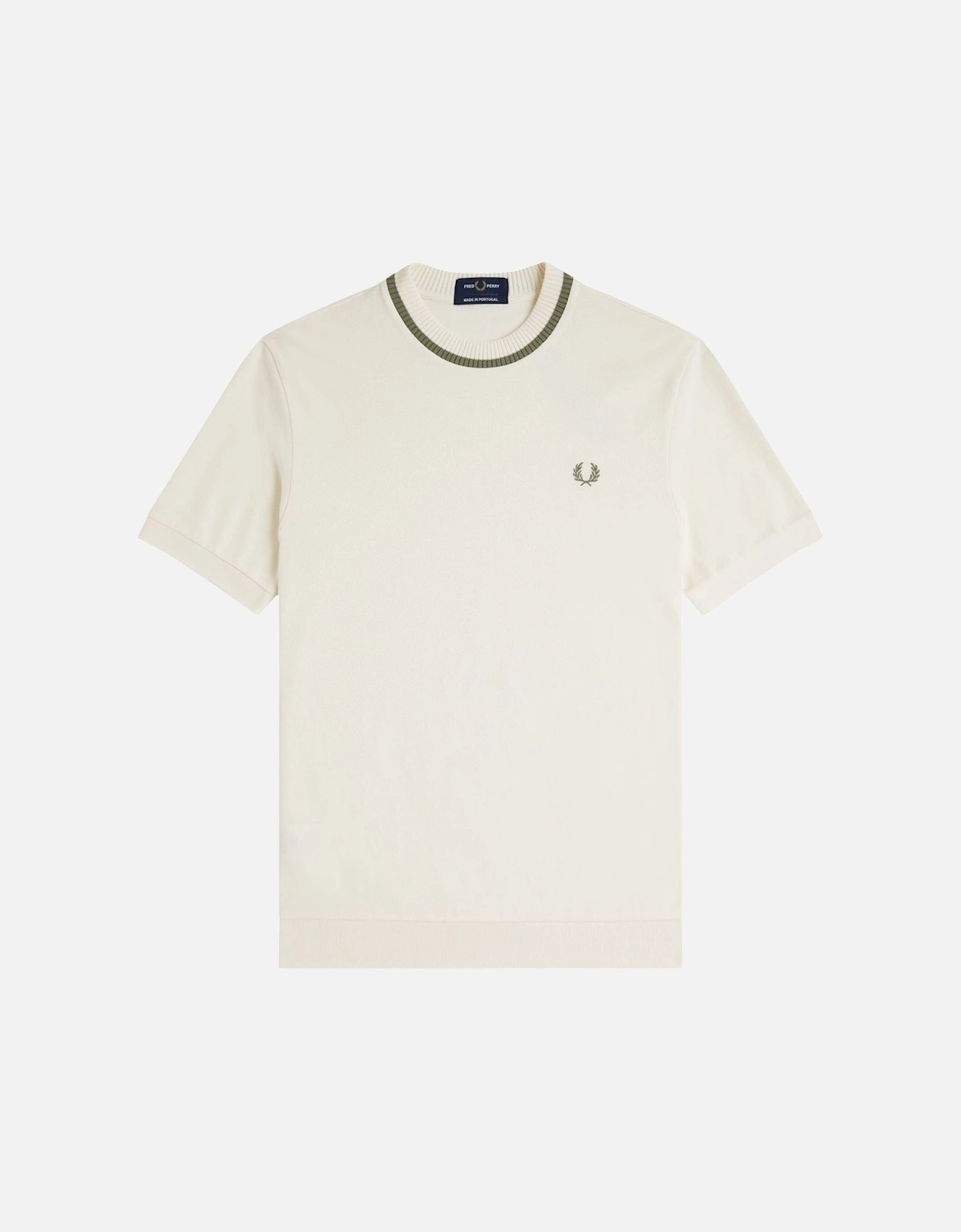 Crew Neck Pique T-Shirt, 2 of 1