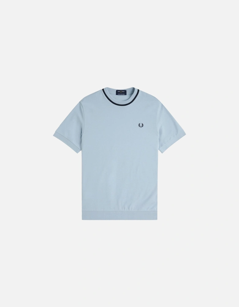 Crew Neck Pique T-Shirt