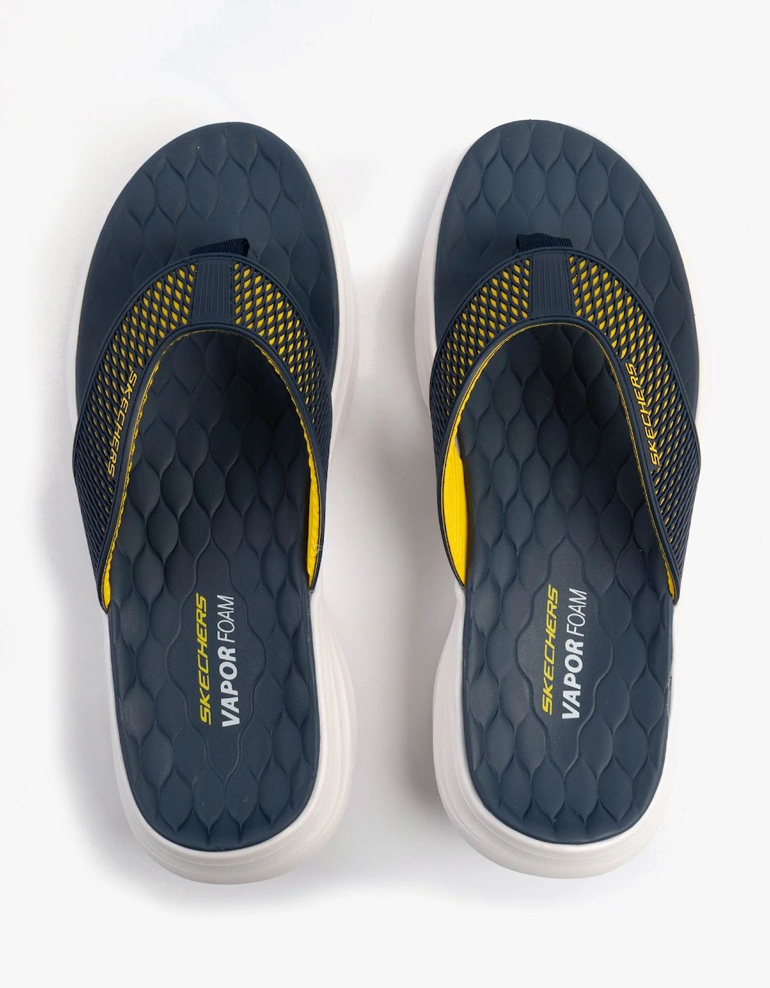VAPOR FOAM SANDAL - SAYTO Mens Sandals Navy/Yellow, 7 of 6