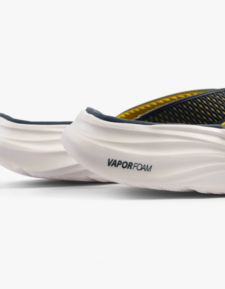 VAPOR FOAM SANDAL - SAYTO Mens Sandals Navy/Yellow