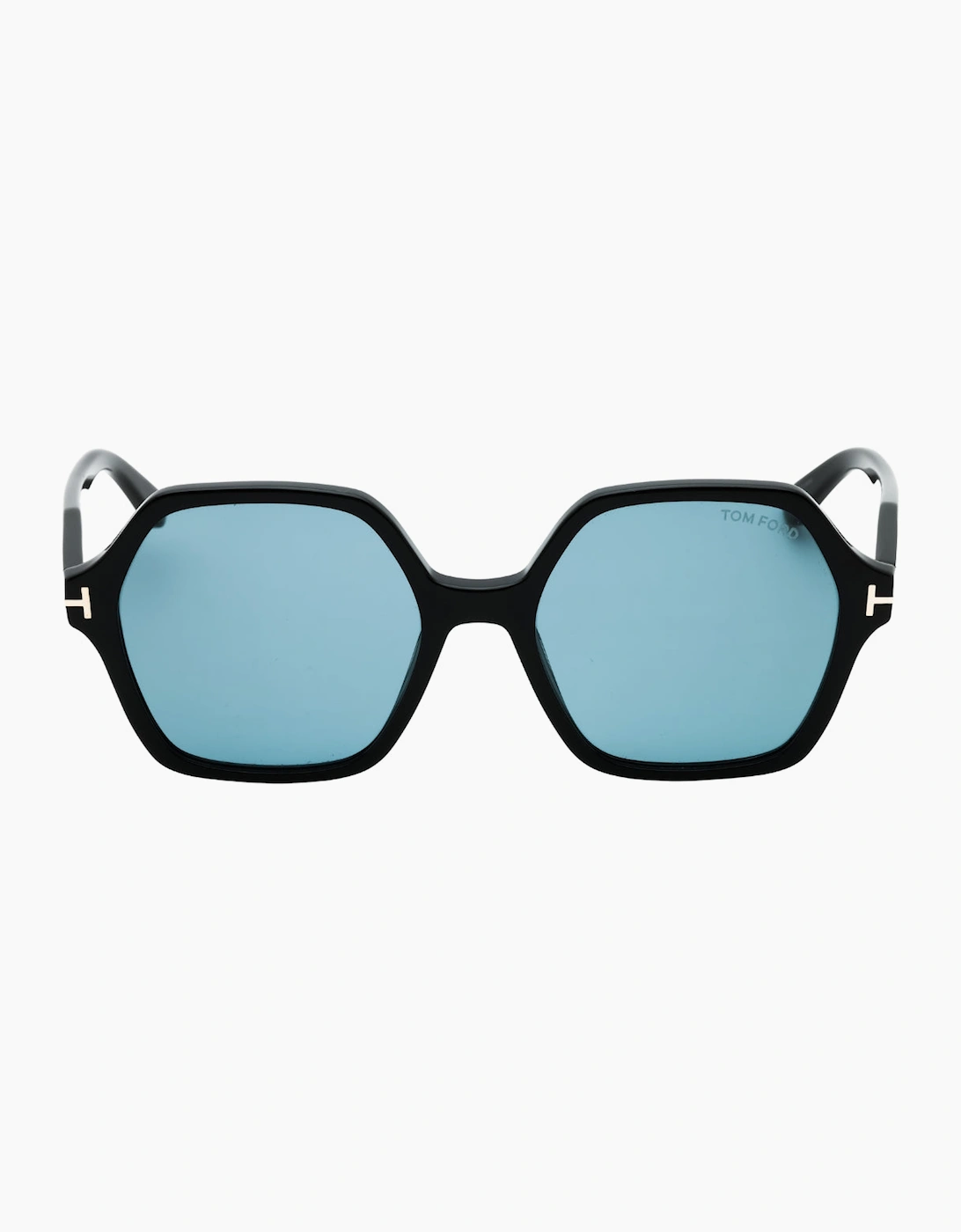 Tom Ford Women's Tom Ford Romy Smoke Hex Lens Shiny Black Sunglasses