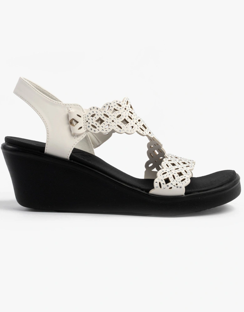 RUMBLE ON - SASSIER DAYZ Womens Sandals White