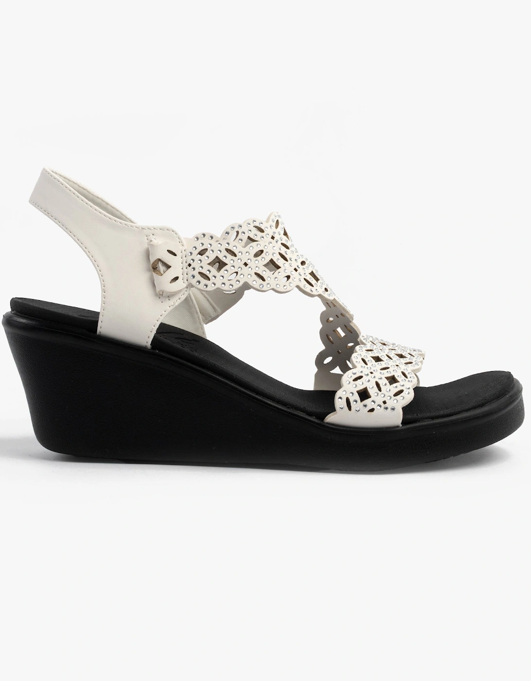 RUMBLE ON - SASSIER DAYZ Womens Sandals White, 7 of 6