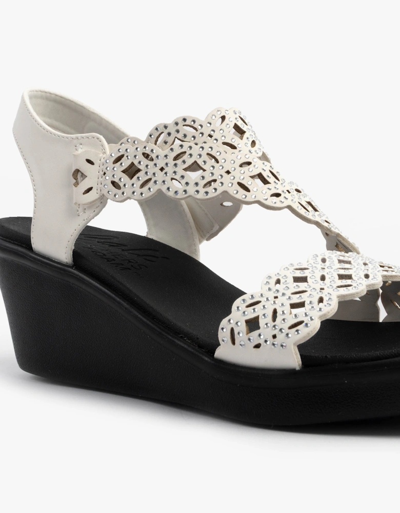 RUMBLE ON - SASSIER DAYZ Womens Sandals White