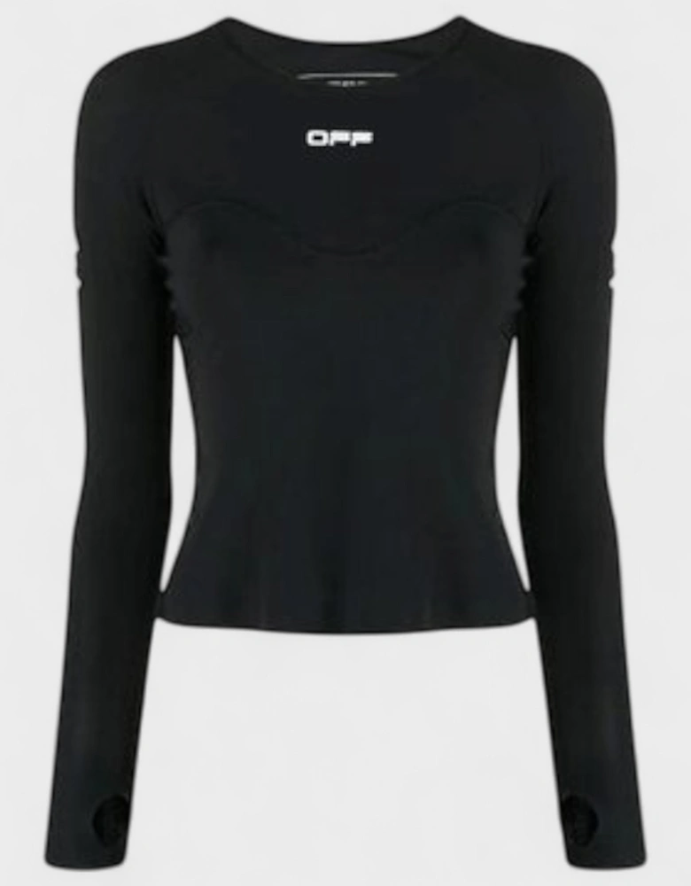 Logo-Print Performance Top
