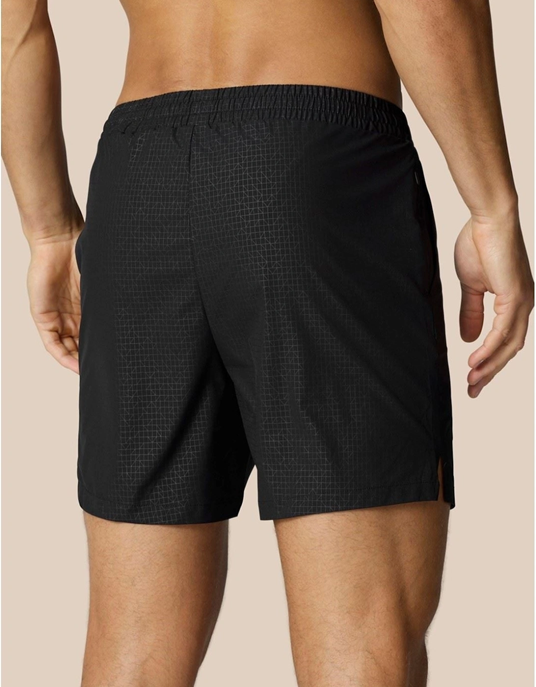 Adapt Swim Shorts Polyester Men's Black Swim Shorts, 3 of 2