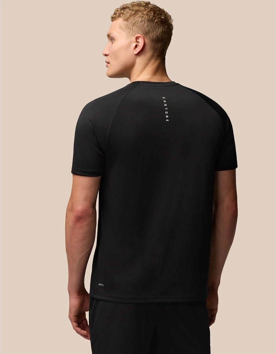 Adapt Training T-Shirt Polyester Men's Black Activewear T-Shirts, 3 of 2