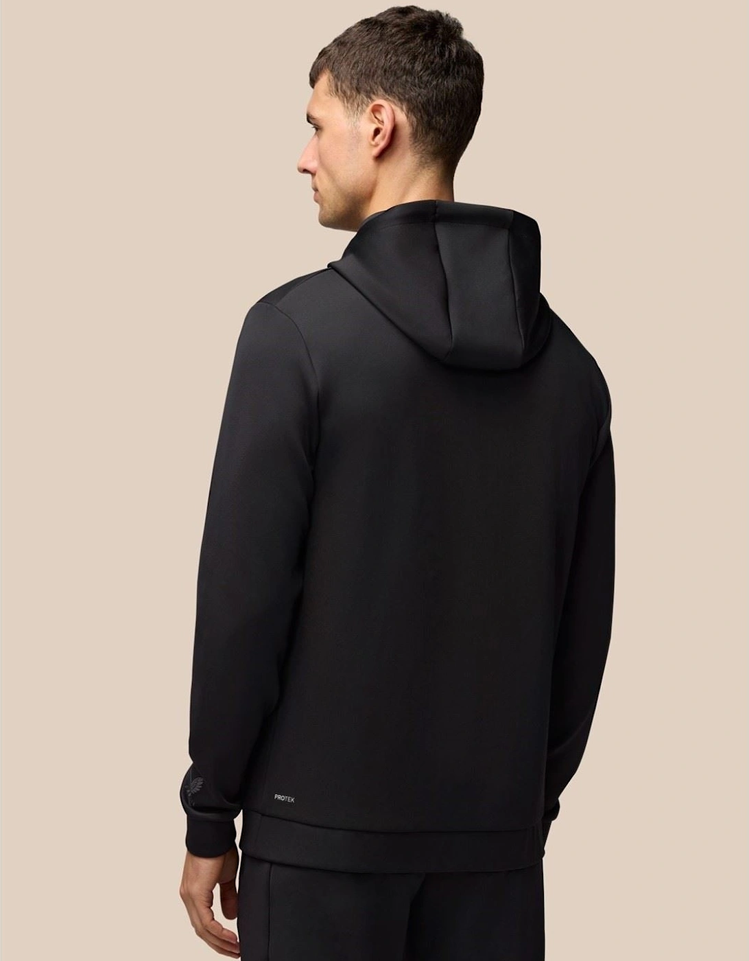 Scuba Hoody Polyester Men's Black Hoodies, 3 of 2