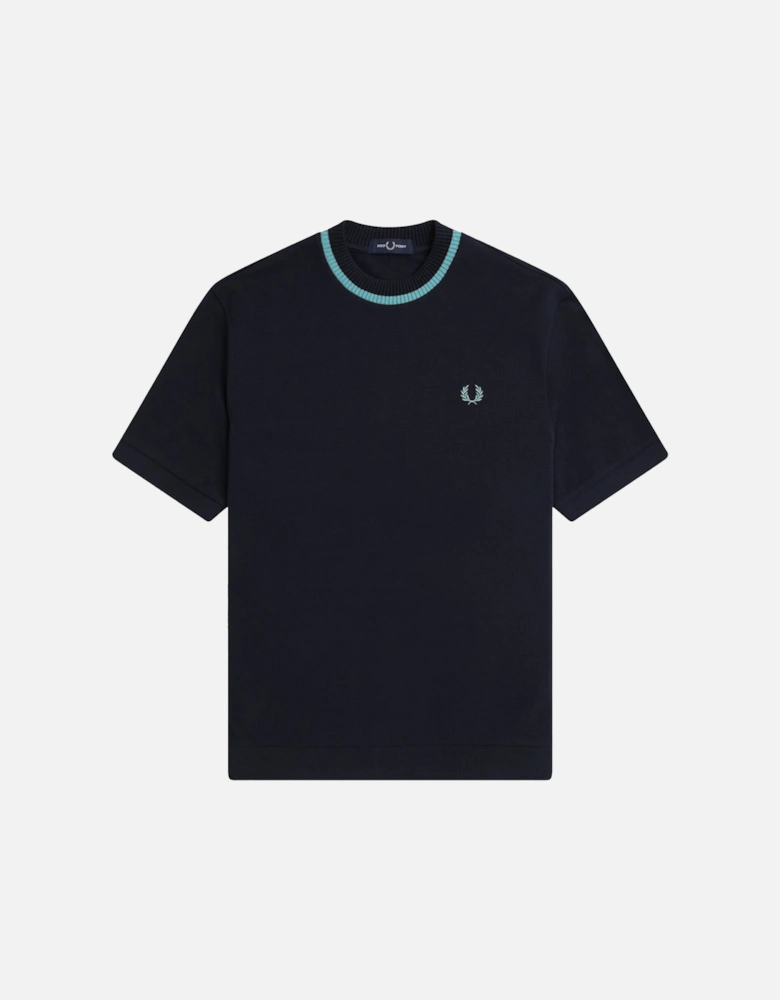 Crew Neck Pique T-Shirt
