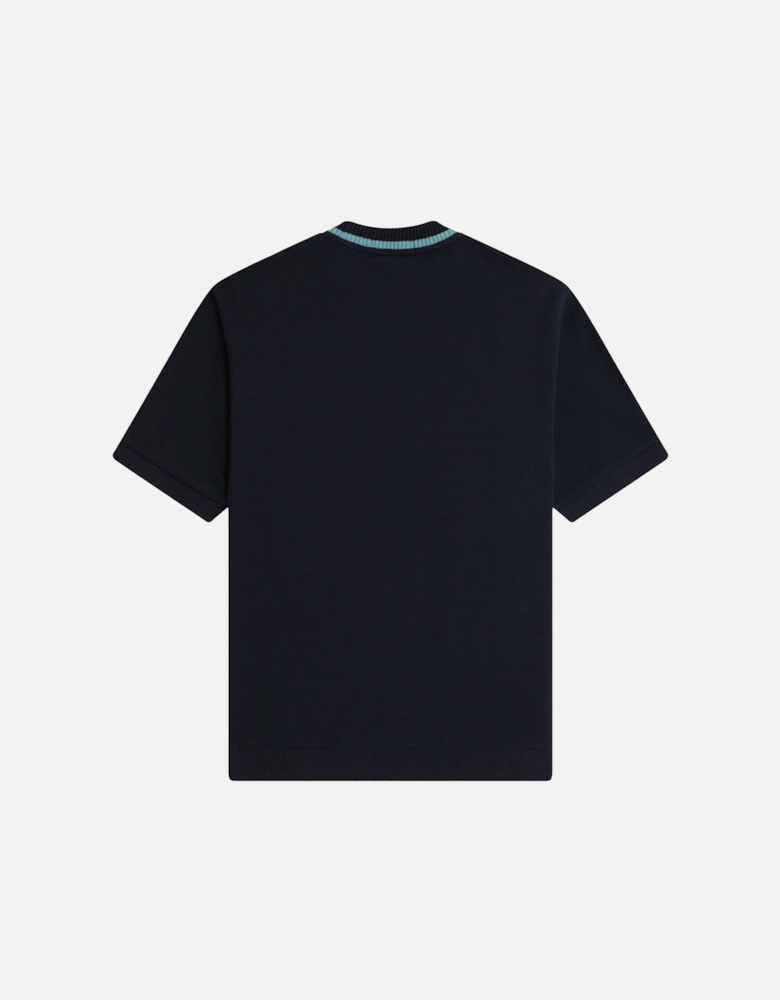 Crew Neck Pique T-Shirt