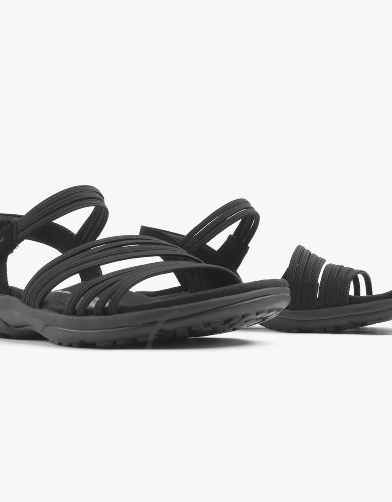 REGGAE SLIM - COFFEE RUN Womens Sandals Black