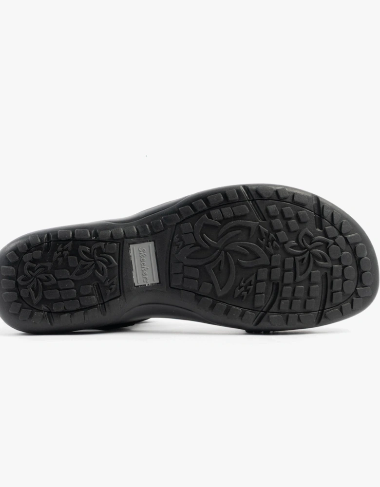 REGGAE SLIM - COFFEE RUN Womens Sandals Black