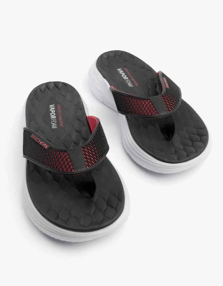 VAPOR FOAM SANDAL - SAYTO Mens Sandals Black/Red