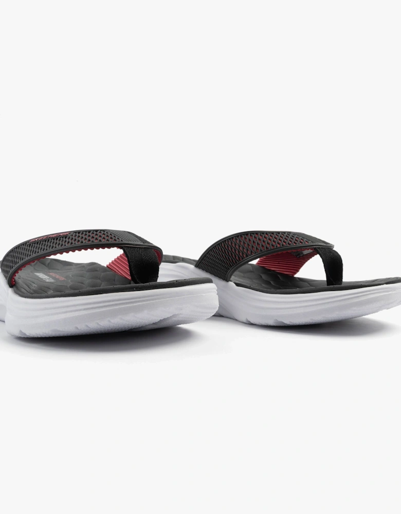VAPOR FOAM SANDAL - SAYTO Mens Sandals Black/Red