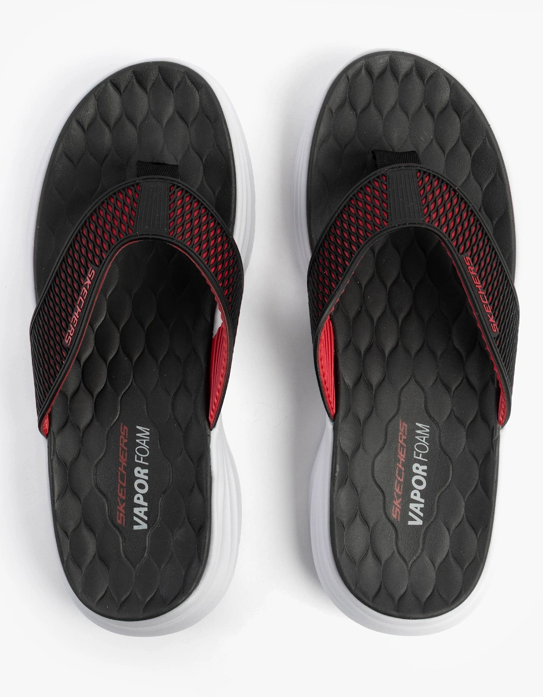 VAPOR FOAM SANDAL - SAYTO Mens Sandals Black/Red, 7 of 6