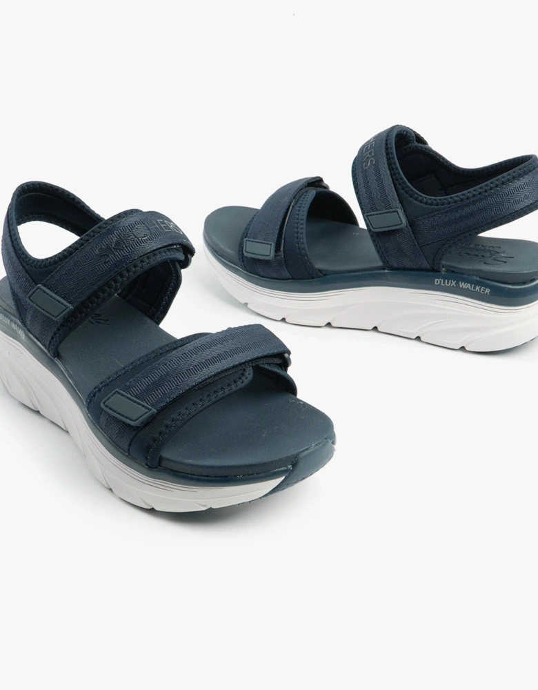 D'LUX WALKER - ADORED DAYS Womens Sandals Navy/Grey/Pink