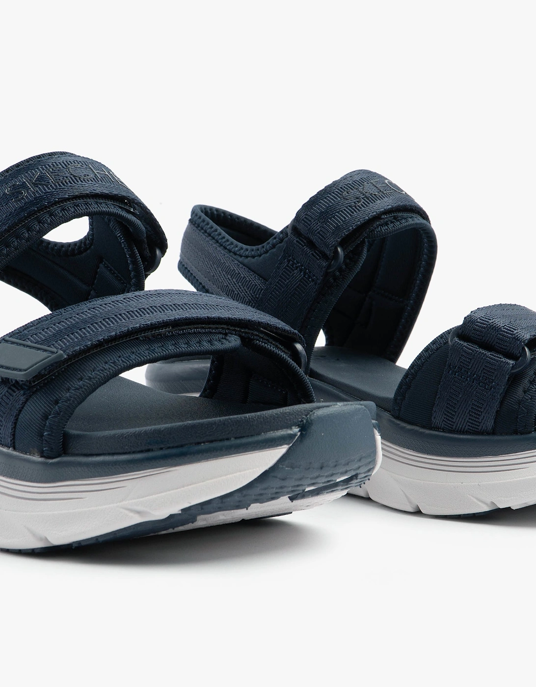 D'LUX WALKER - ADORED DAYS Womens Sandals Navy/Grey/Pink