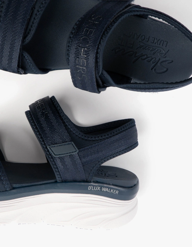 D'LUX WALKER - ADORED DAYS Womens Sandals Navy/Grey/Pink